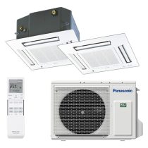   Panasonic Kazettás 5 kW-os inverteres klíma (60x60-as, 4 utas)