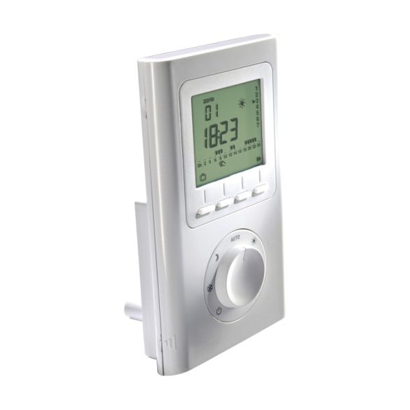 Vezetékes LCD kijelzős szobai termosztát heti időzítővel